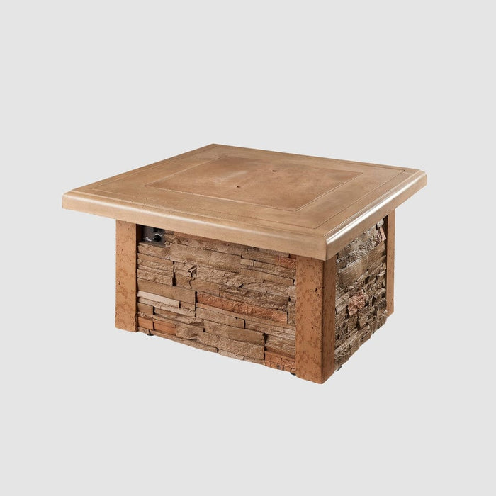 Outdoor Greatroom Sierra Square Gas 43.5" Fire Pit Table