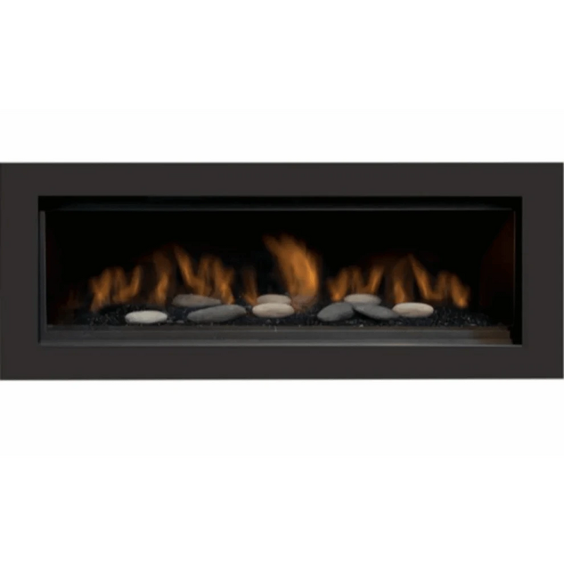 Amantii Surround with Safety Barrier for Austin Direct Vent Linear Gas Fireplace