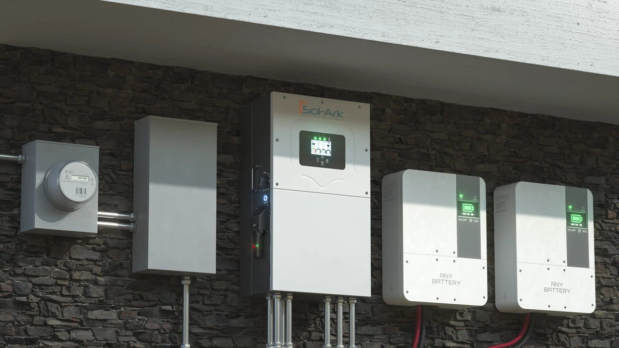 Sol-Ark SA-15K-EMPKIT | 15kW Inverter | 120/240VAC | 48VDC | w/200 Amp Passthru & EMP Hardening Kit