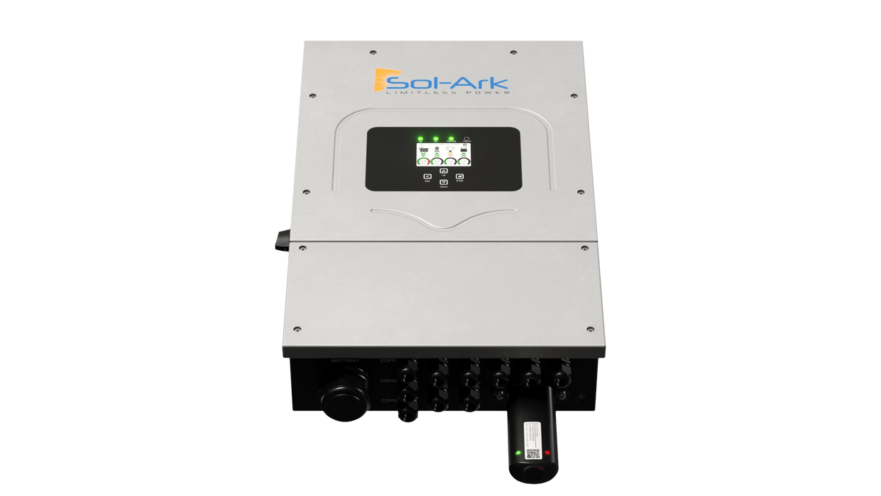 Sol-Ark 8K-2P | 8kW All-in-One Hybrid Inverter | 120/240VAC Split Phase | 48VDC | Indoor/Outdoor | NEMA-3R