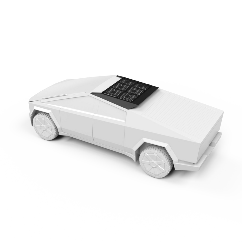 CYBERTRUCKco TESLA CYBERTRUCK Sport Rack- Stainless Steel & Aluminum Matte Black