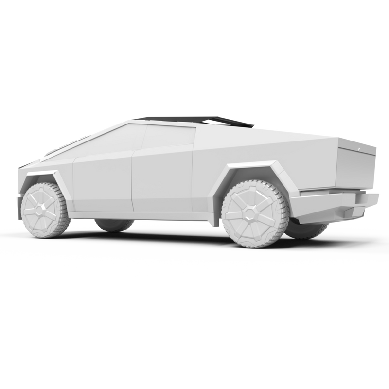 CYBERTRUCKco TESLA CYBERTRUCK Sport Rack- Stainless Steel & Aluminum Matte Black