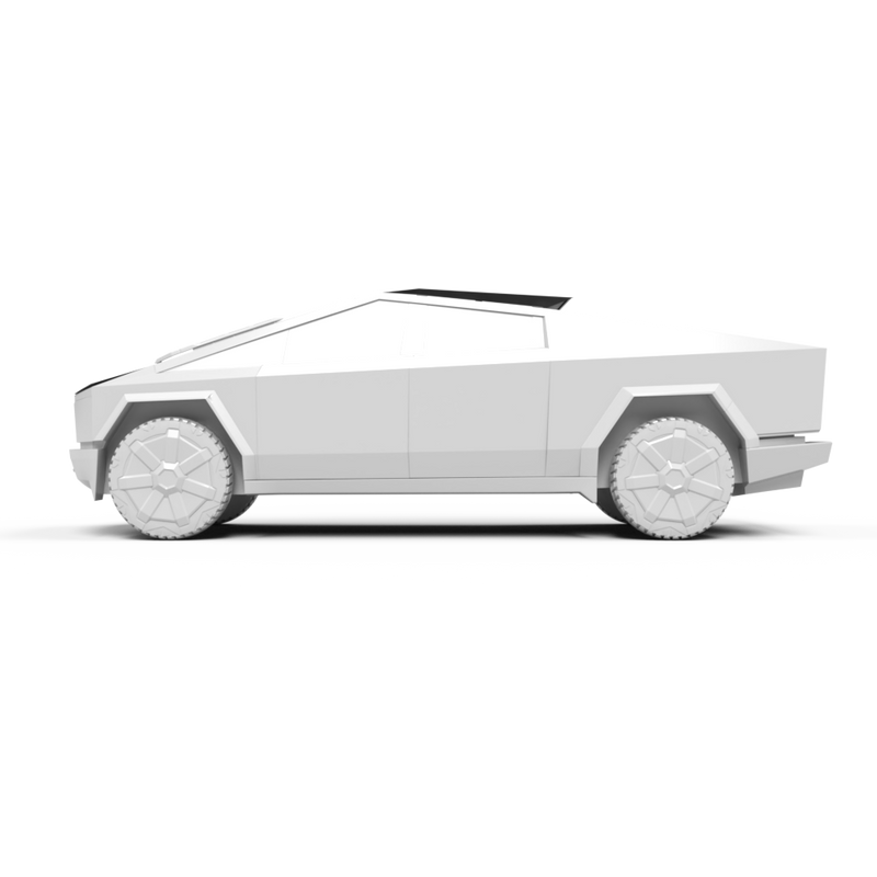 CYBERTRUCKco TESLA CYBERTRUCK Sport Rack- Stainless Steel & Aluminum Matte Black