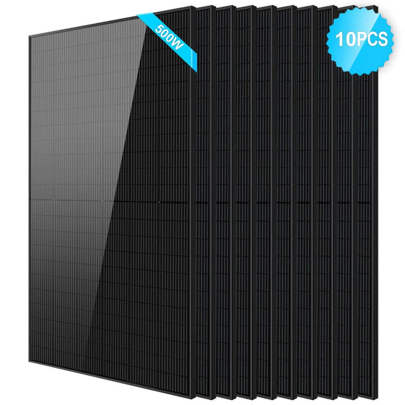 500W Solar Panel 10 pcs