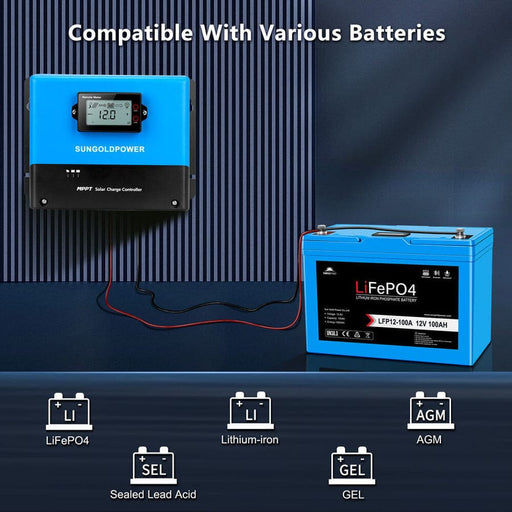 SunGold Power Compatible with Various Batteries