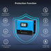 SunGold Power Solar Function Temperature Compensation Overdischarge protection Reverse Polarity Protection Short circuiting Protection Overcharging Protection Overload Protection Reverse Current Protection Waterproof Grade: IP32
