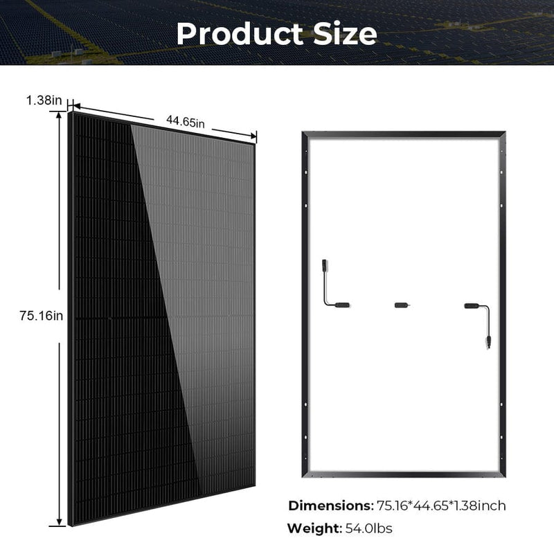 440W Solar Panel Specification