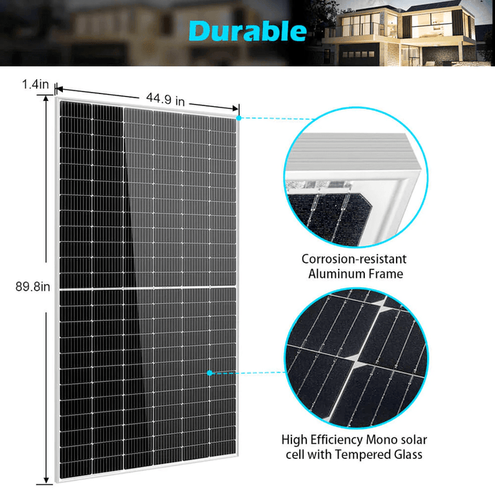 Sun Gold 550W Solar Panel Durability and dimensions