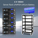 Giveaway Server Rack For 6 LiFePO4 Lithium Battery 6 x 100AH