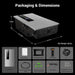 SunGold Power Hybrid Inverter Dimensions and accessories