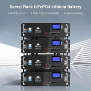SunGold Power Server Rack LiFePO4 High Capacity Energy Storage 4 pcs