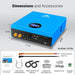 SunGold Power Lithium Battery Dimensions and Accessories