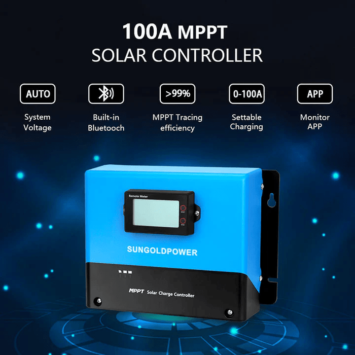 SunGold Power Solar Charge Controller For Solar Panels