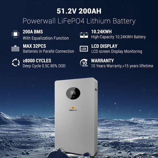 Lithium Battery Powerwall LifePO4