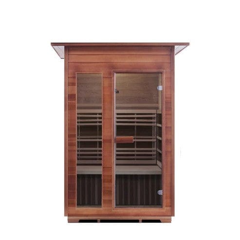 Enlighten SaunaTerra SunRise 2 Dry Traditional Indoor Sauna | 2 Persons