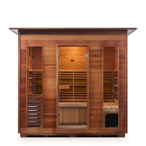 Enlighten SaunaTerra SunRise 5 Dry Traditional Indoor Sauna | 5 Persons