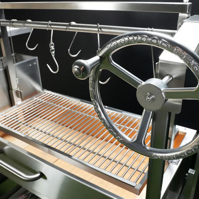 Tagwood BBQ Santa Maria Argentine Wood Fire & Charcoal Gaucho Grill Built in | BBQ05SS