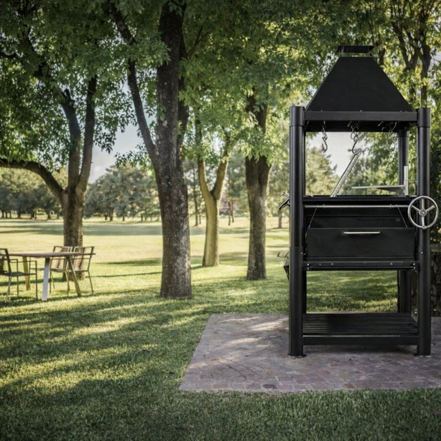 Tagwood BBQ Santa Maria Stainless Steel Grill – 360° Grilling | BBQ12SI