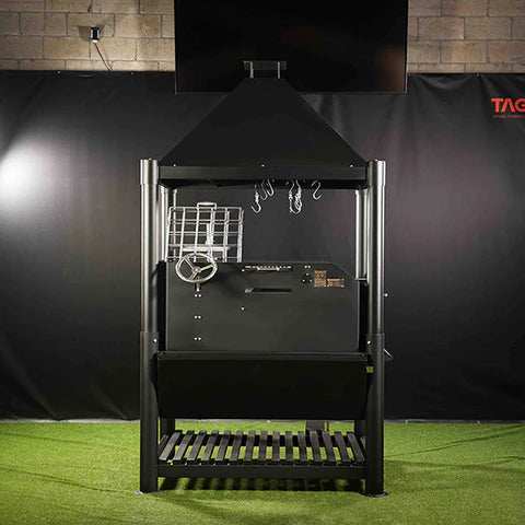 Tagwood BBQ Santa Maria Stainless Steel Grill – 360° Grilling | BBQ12SI