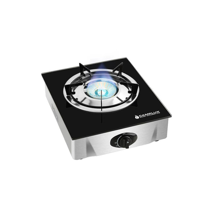 Camplux 9,500 BTU Propane Single Burner Camp Stoves with Auto Ignition