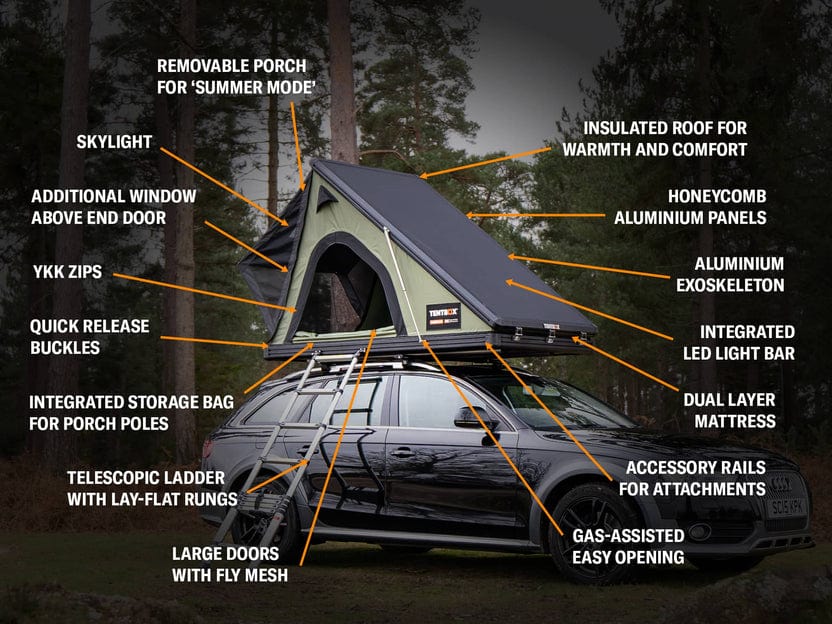 TentBox Cargo 2.0 Rooftop Tent