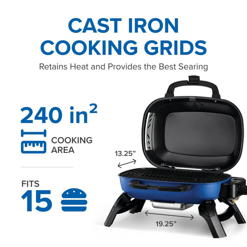 Napoleon TravelQ 240 Portable Gas Grill/Black- Propane