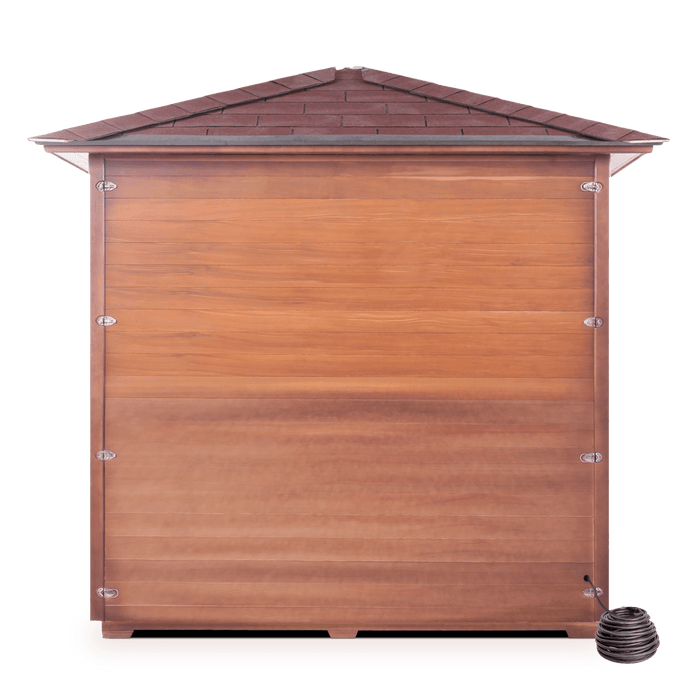 Enlighten InfraNature Original Sierra 5 Full Spectrum Infrared Outdoor Sauna | 5 Persons
