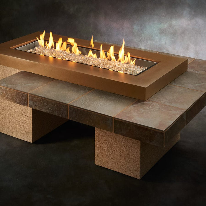 Outdoor Greatroom Uptown Linear 64.5" Fire Pit Table