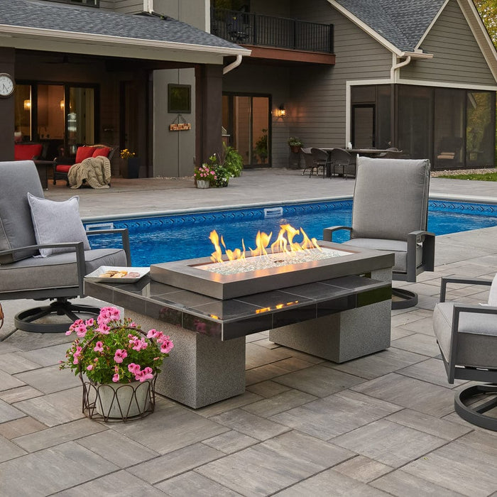 Outdoor Greatroom Uptown Linear 64.5" Fire Pit Table