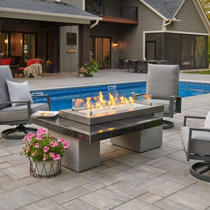 Outdoor Greatroom Uptown Linear 64.5" Fire Pit Table