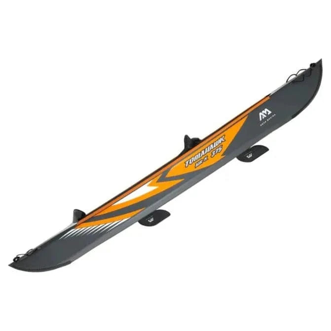 Aqua Marina TOMAHAWK AIR-K 12'4" Inflatable High Pressure Speed Kayak / Canoe