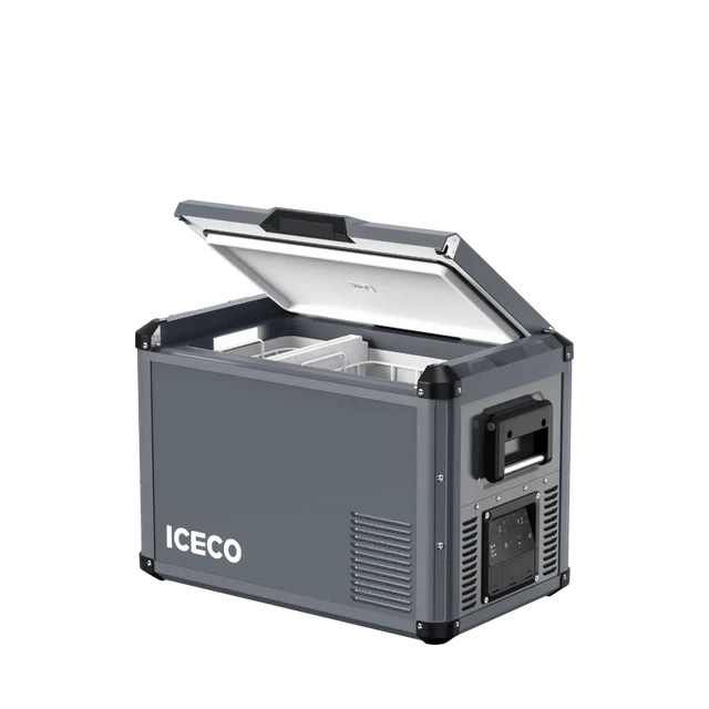 ICECO VL45ProD Dual Zone Gray Portable Freezer | 42.5L | 45QT