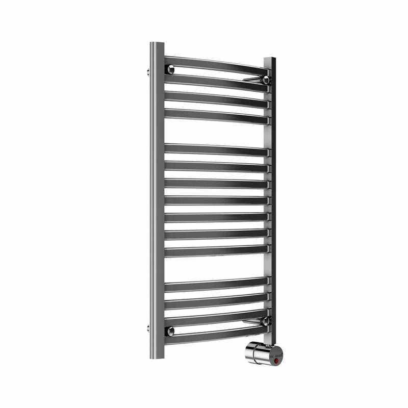 Mr. Steam Broadway 36 in. W. Towel Warmer with Digital Timer in Polished Chrome