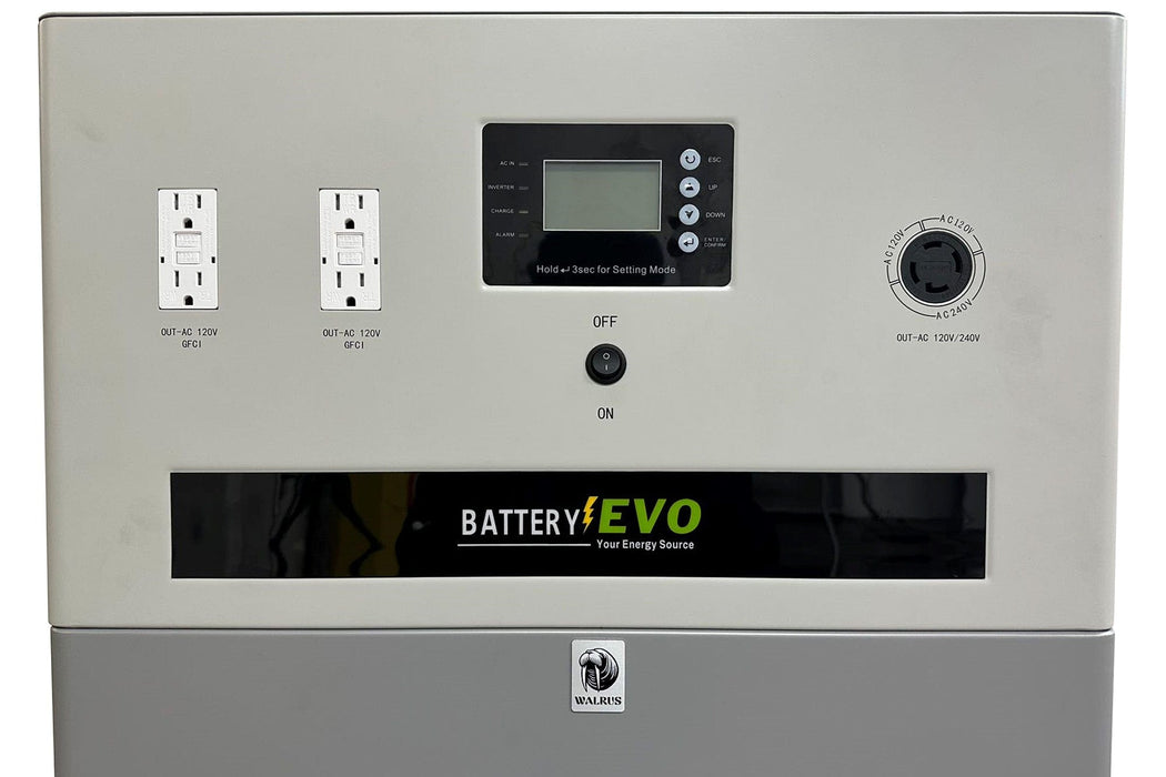 BatteryEVO Walrus Power Solution (180Ah - 13kWh | 10kW Inverter)