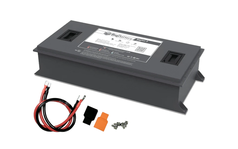 BigBattery 72V RAPTOR 2 Battery Kit with Charger (100Ah | 7.68kWh)