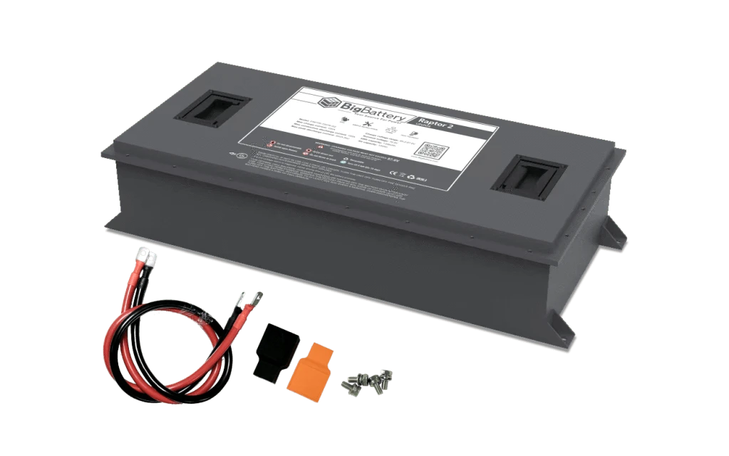 BigBattery 72V RAPTOR 2 Battery Kit with Charger (100Ah | 7.68kWh)