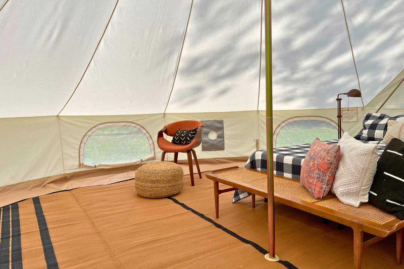 Life InTents 19' (6M) Zephyr™ Tent Cabin | Canvas Bell Tent