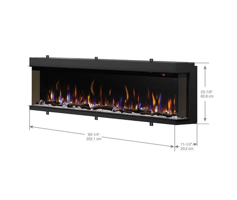 Dimplex IgniteXL Bold Built-In 100-inch Linear Electric Fireplace
