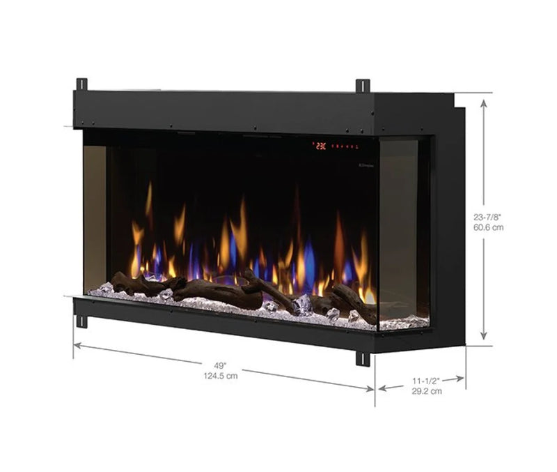 Dimplex IgniteXL Bold Built-In 74-inch Linear Electric Fireplace