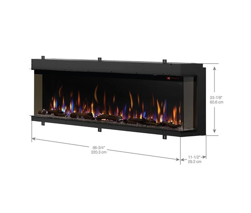 Dimplex IgniteXL Bold Built-In 88-inch Linear Electric Fireplace