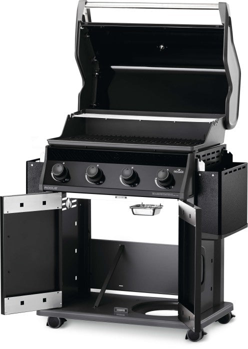 Napoleon Rogue 525 Black LP Gas Grill On Cart