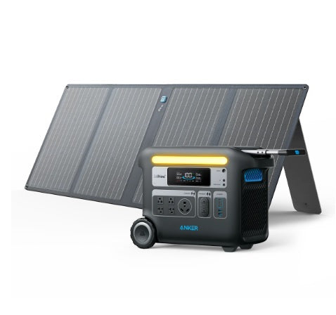 Anker SOLIX F2000 (PowerHouse 767) Portable Power Station Solar Generator + 100W Solar Panel Main View