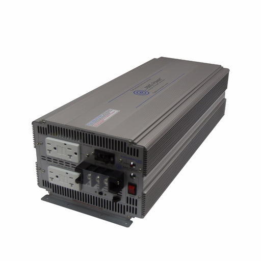 Aims Power 5000 Watt 48V Pure Sine Power Inverter - Industrial Grade Ports View