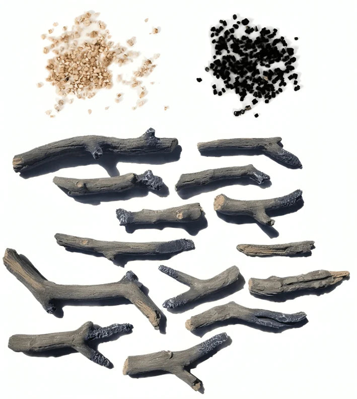 Amantii 14-Piece Media Kit with Small Oak Logs