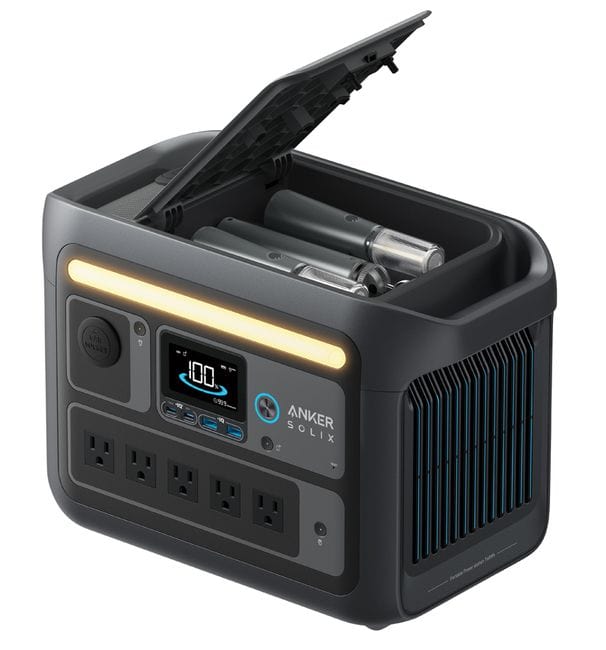 Anker SOLIX C800X Portable Power Station Solar Generator (768Wh | 1200W) + 200W Solar Panel