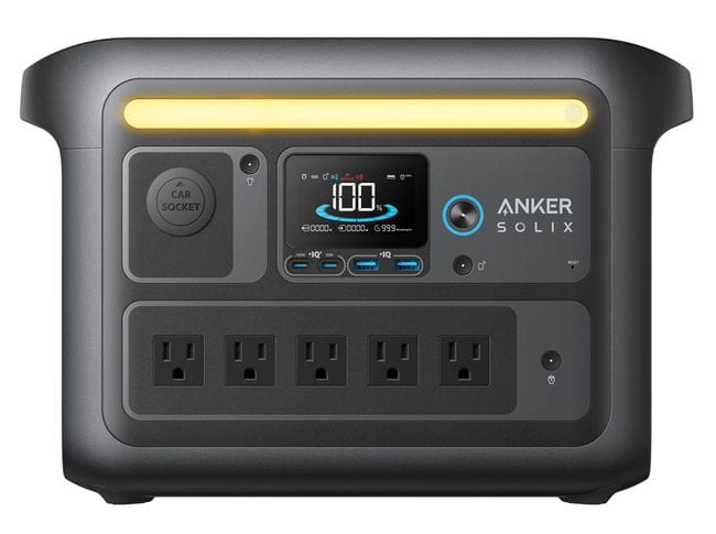 Anker SOLIX C800X Portable Power Station Solar Generator (768Wh | 1200W) + 200W Solar Panel