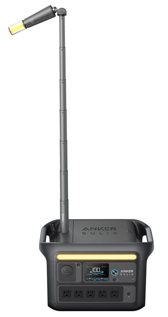 Anker SOLIX C800X Portable Power Station Solar Generator (768Wh | 1200W) + 200W Solar Panel