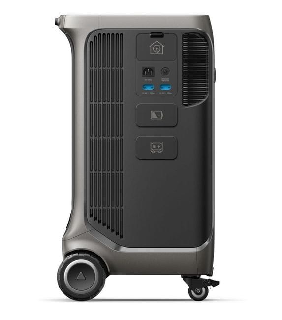 Anker SOLIX F3800 Plus Portable Power Station Solar Generator (6000W | 3840Wh) with Gas Adapter