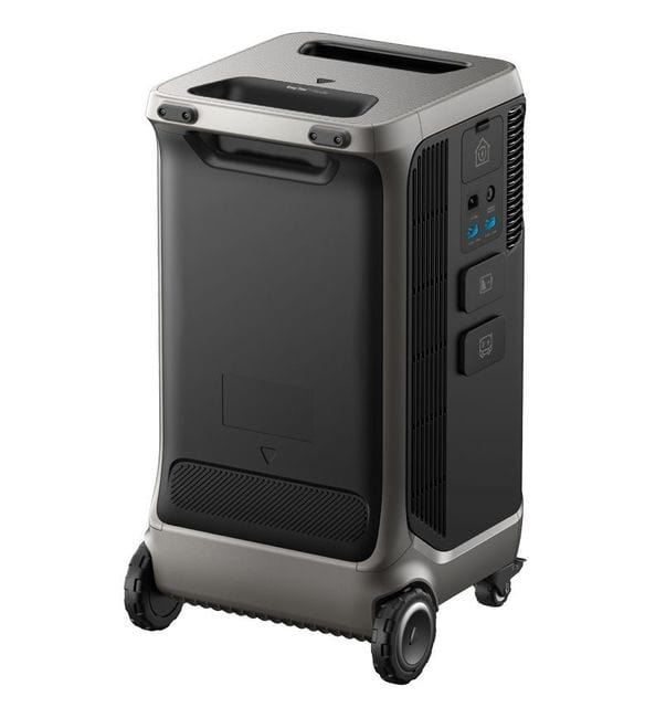 Anker SOLIX F3800 Plus Portable Power Station Solar Generator (6000W | 3840Wh) with Gas Adapter