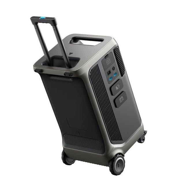 Anker SOLIX F3800 Plus Portable Power Station Solar Generator (6000W | 3840Wh) with Gas Adapter